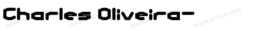 Charles Oliveira字体转换
